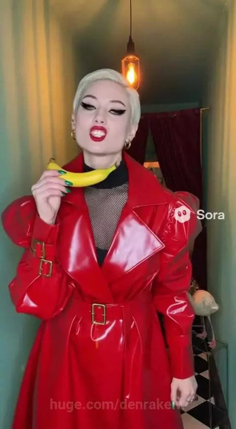 Banana Mustache by denrakeiw