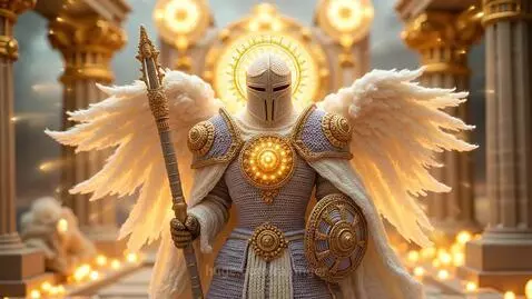 Knitted Guardians of the Light by ralfinger