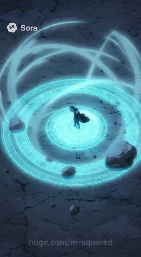 Spell cast by m-squared