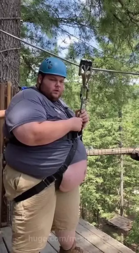 Ziplining by m-squared