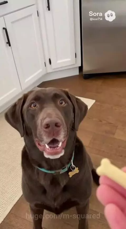 Just give him the treat by m-squared