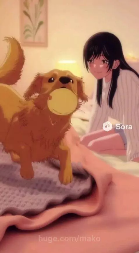 dog girl by mako