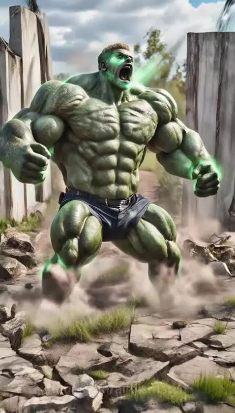 Hulk transformation by aimismatch