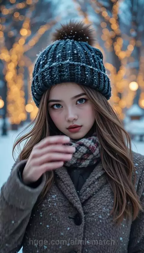 Girl in Snow by aimismatch