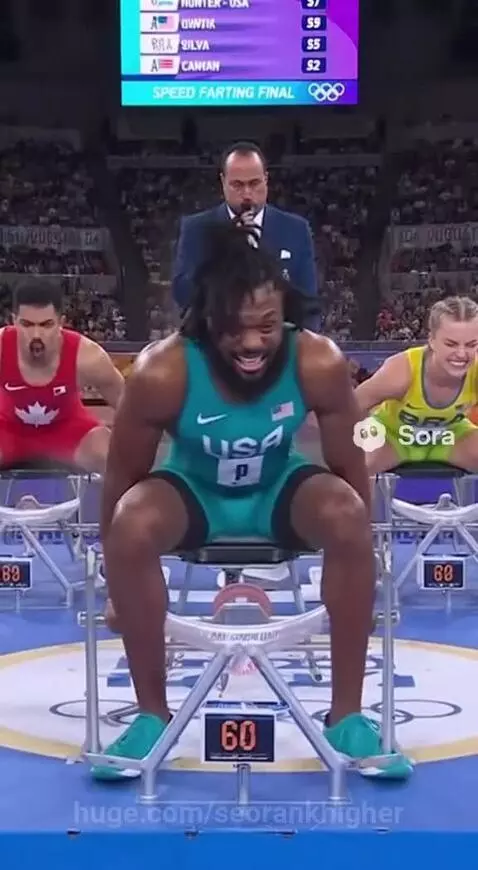Olympic Speed Farting! 💨 🥇 by seorankhigher