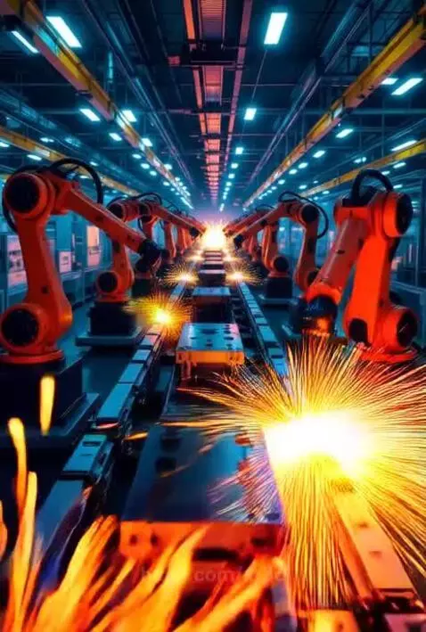 Robot assembly by xr8d