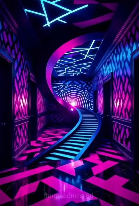 Twisted hallway by xr8d
