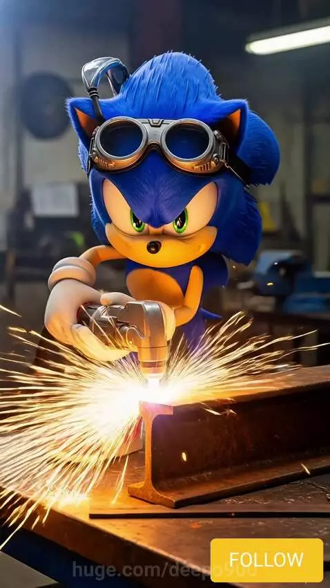 Sonic Exciting a new Bike by deepo900