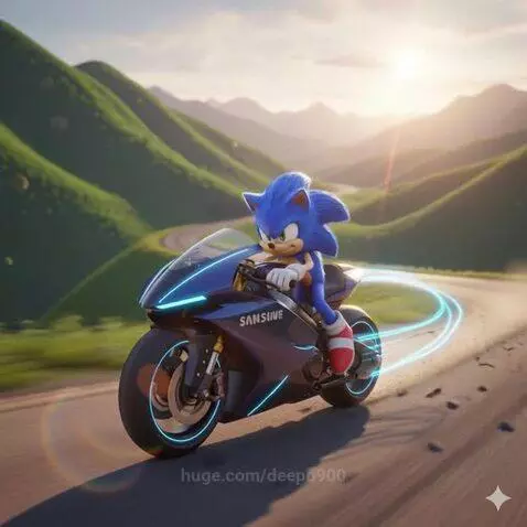 Sonic New SAMSUNG Bike by deepo900