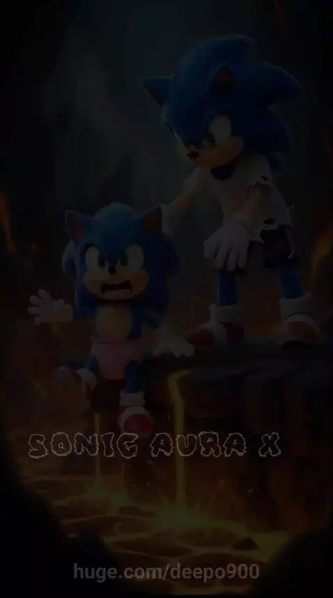 Sonic Aura Vs Shadow by deepo900