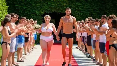 BBW Wedding by unwiseelite