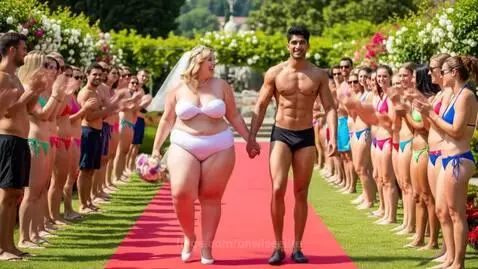 BBW Wedding by unwiseelite