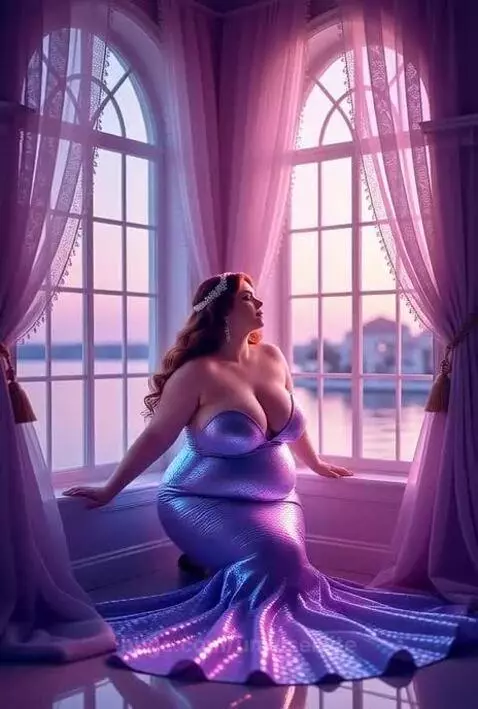 BBW Princess (Grok generated) by unwiseelite
