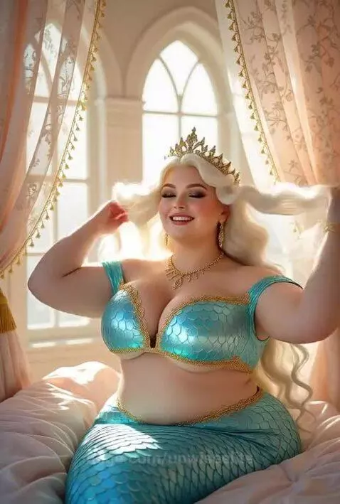BBW Princess (Grok generated) by unwiseelite
