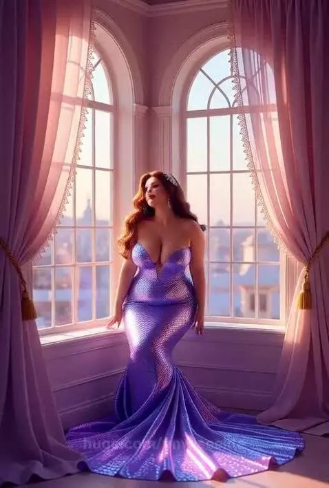 BBW Princess (Grok generated) by unwiseelite