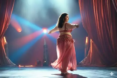Belly dancer BBW by unwiseelite