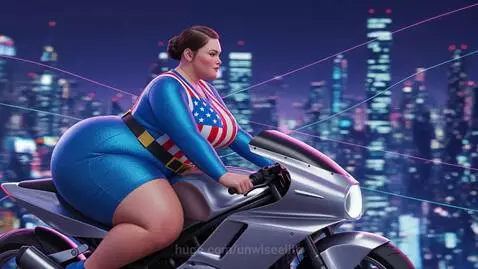 Riding a motorbike by unwiseelite