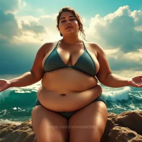 Big beautiful woman by unwiseelite