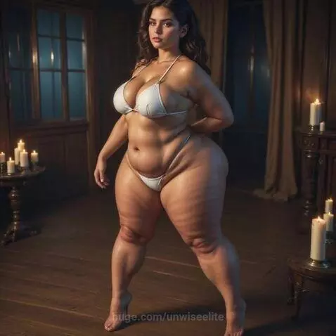 Big beautiful woman by unwiseelite