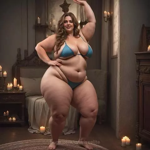 Big beautiful woman by unwiseelite