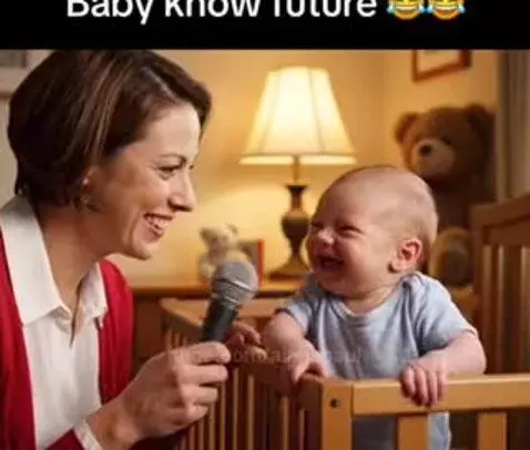 Baby already knows the future😂😂 by alphapaul