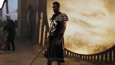 Behind the scene of Gladiator Poster by mostafazabet