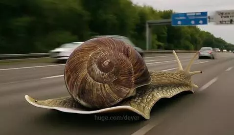 Snail speed by dever