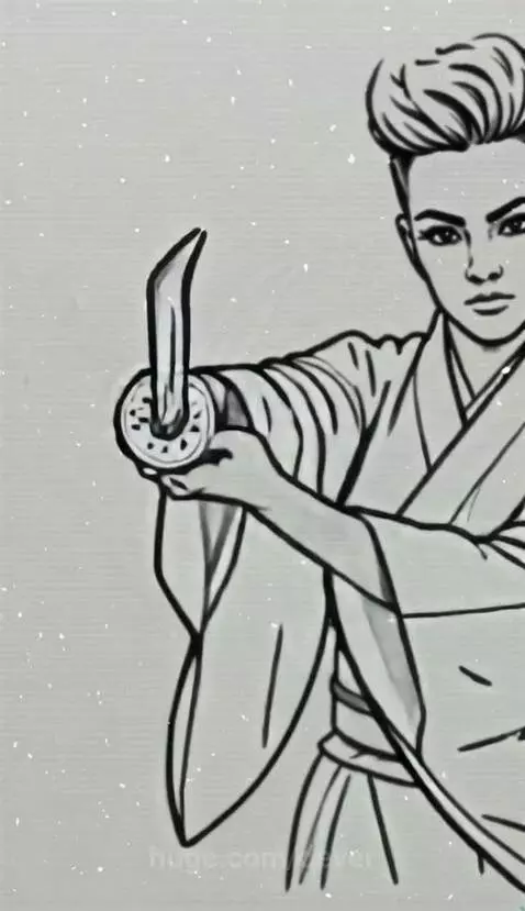 Line art experiment by dever