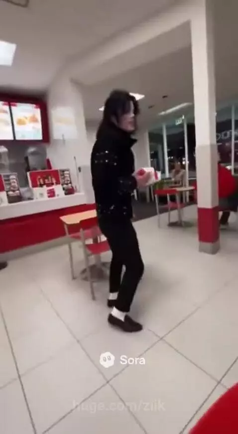 Mj dancing for a park of Kentucky chicken 🐔 by ziik