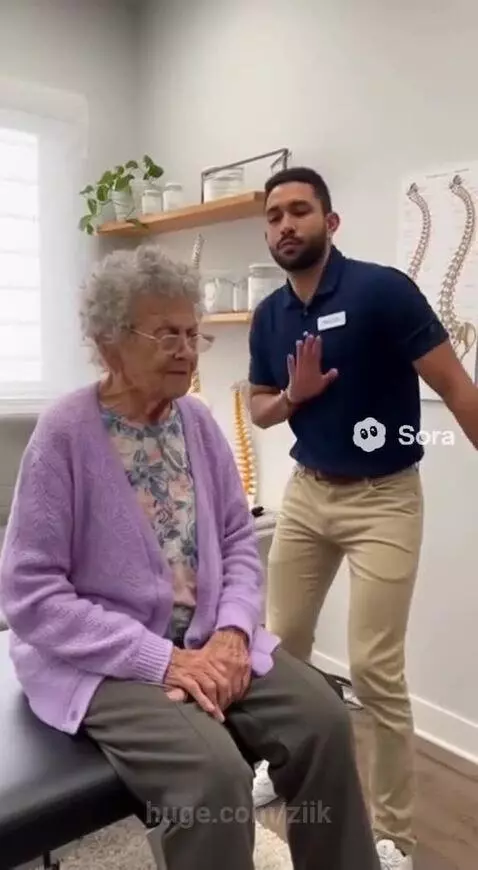 Poor Grandma,Hope she's OK by ziik