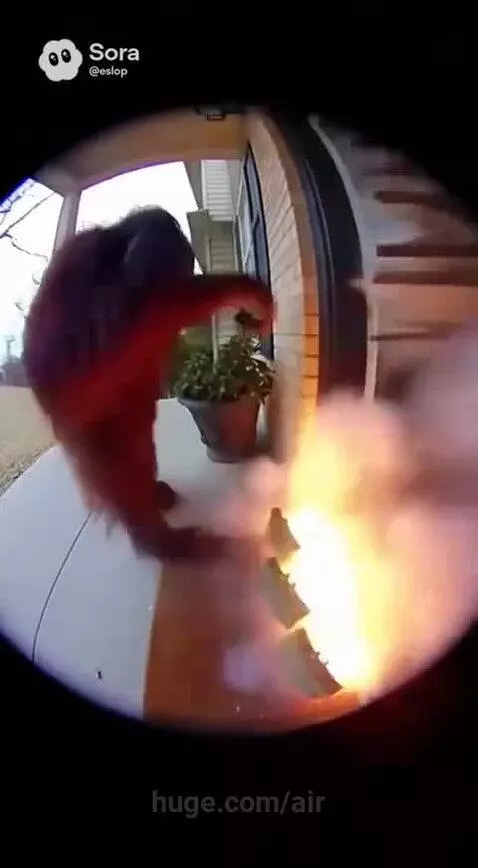 What would grandma have done to deserve this ambush 😅😅 by air