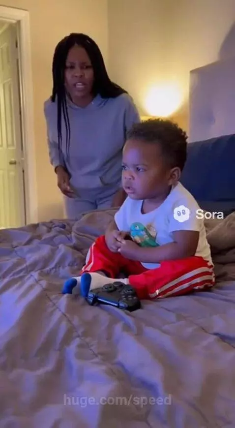 No way, kids are getting out of control 😅 by speed