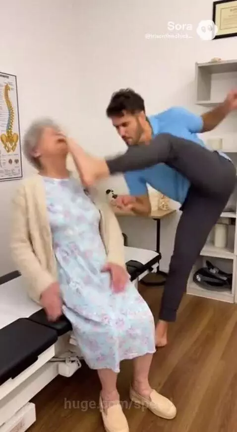 Aww!!! Poor granny by speed