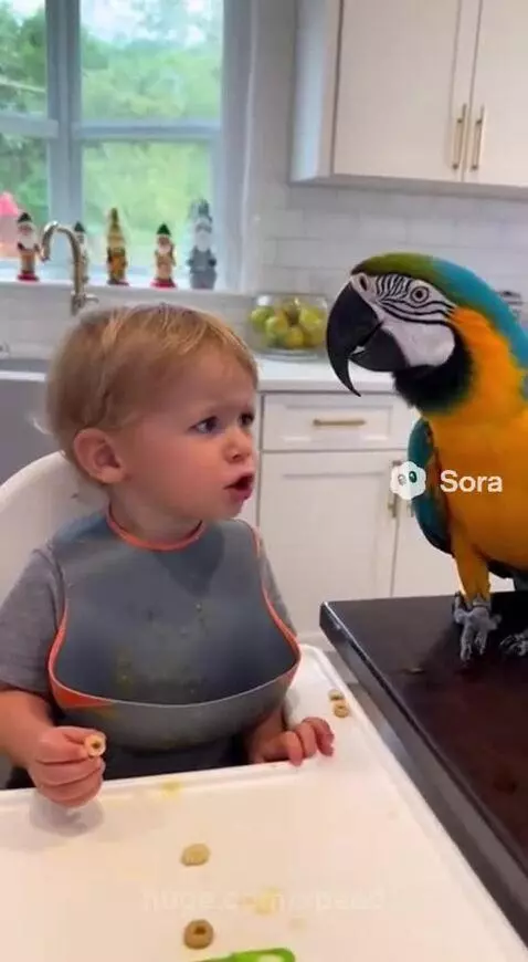 Why is parrot a snitch ?? 😂😂 by speed