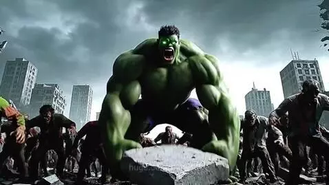 Hulk vs Zombies by nsfw69