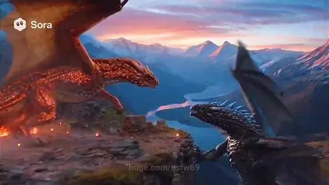 Battle of Dragons by nsfw69