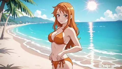 Sexy Anime Girl in The Beach by nsfw69