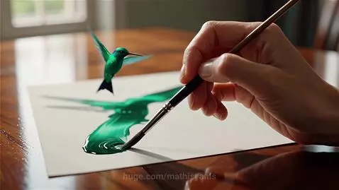ASMR draw a living animal with oil paint by mathisyanis