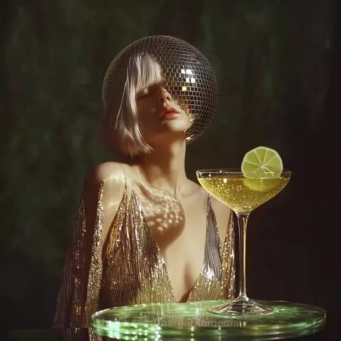 Disco margarita vibes by margaritamedia