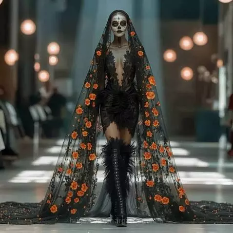 Fashion runway halloween style by margaritamedia