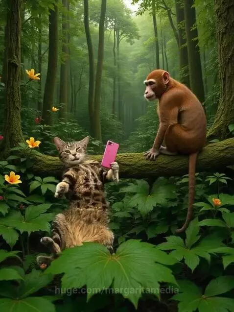 My cat on an adventure by margaritamedia