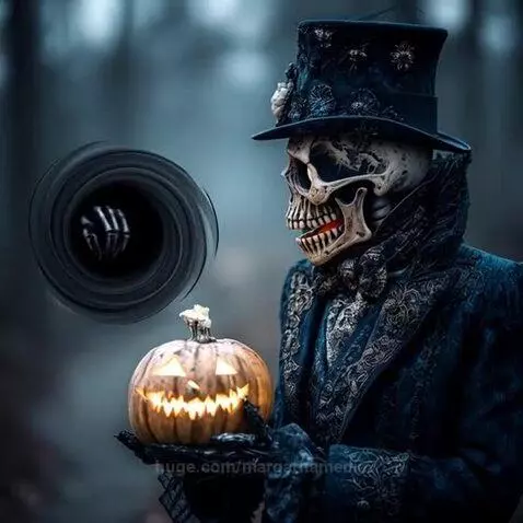 Jack O Lantern vs the portal by margaritamedia