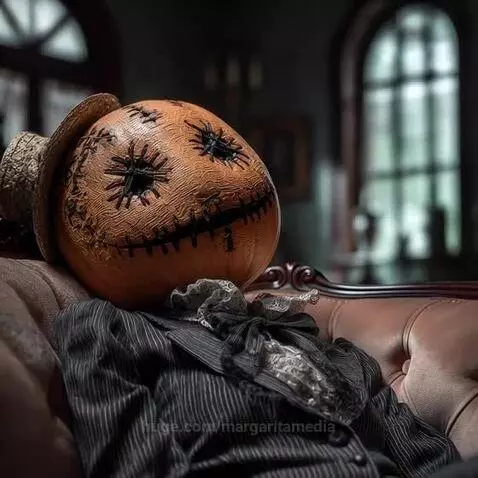 Pumpkin head by margaritamedia