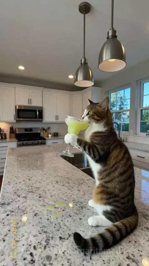 Cat Vs Margarita by margaritamedia