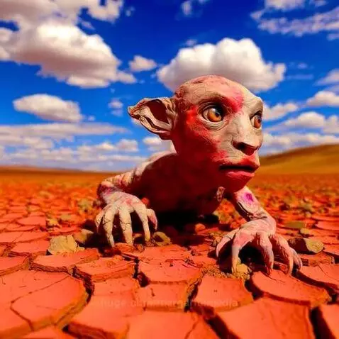 Australia has vast red deserts by margaritamedia