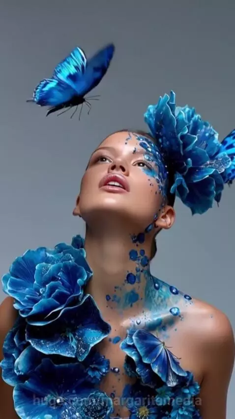 Feeling blue by margaritamedia