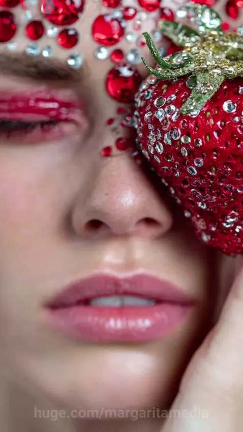 Strawberry kisses by margaritamedia