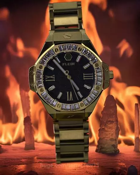 Philipp Plein Watch Gold color by terrycrew11