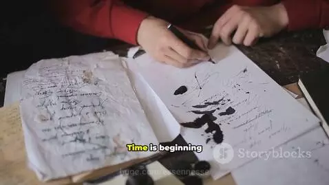Time is beginning to write by essennesse