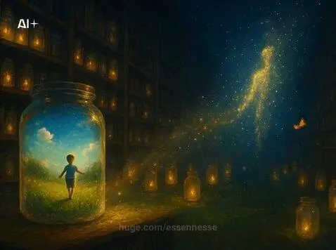 Memories in a jar by essennesse